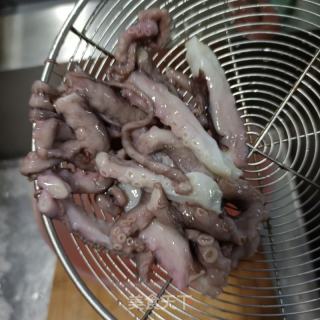 少腿蛸炒莴笋的做法步调：8