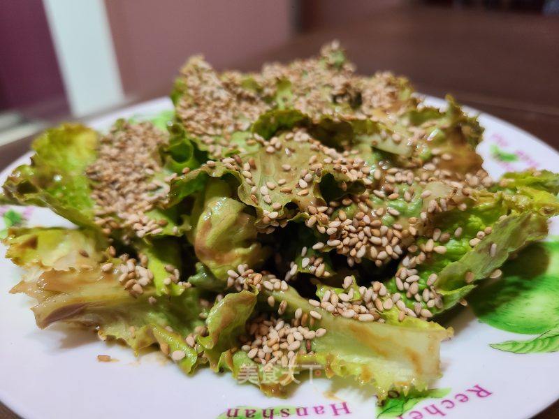 芝麻死菜的做法