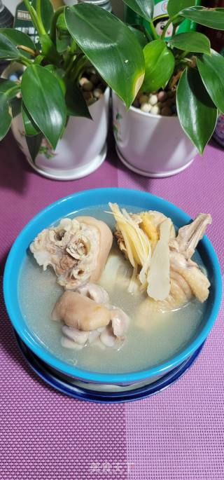 猪蹄老鸡煲海狗翅汤的做法步调：8