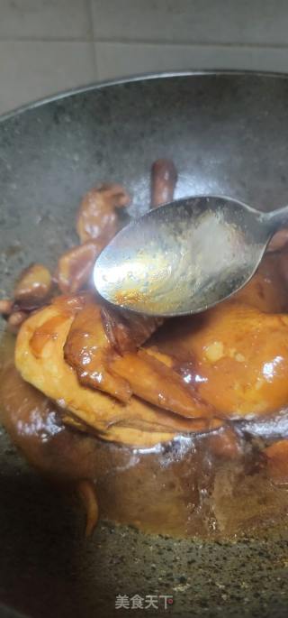 鸳鸯鸡的做法步调：10