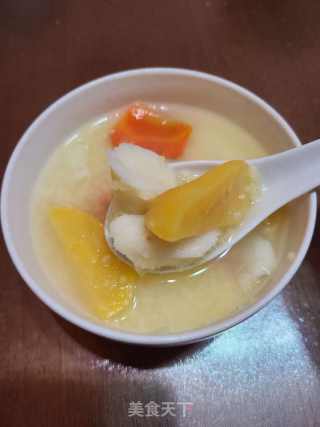 蔓菁白萝卜小米粥的做法步调：7