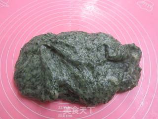 宁波艾草麻糬的做法步调：11