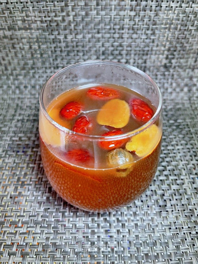 阿胶桂圆白枣茶的做法
