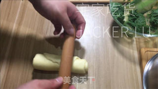 抹茶奶酥吐司，浓浓抹茶幽香，心感疏松又推丝，奶喷鼻味实足。的做法步调：14