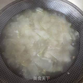 冬瓜肉片汤的做法步调：9