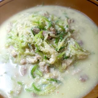 肉丁萝卜小豆沫的做法步调：25