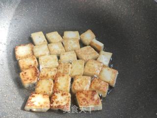利剑菜烧豆腐的做法步调：2