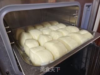 低糖奶喷鼻馒头的做法步调：14