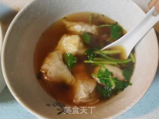 陈肉玉米馄饨的做法步调：18