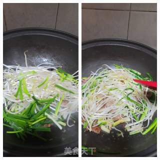 肉片鸡蛋炒米粉的做法步调：7