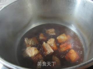 油豆腐魔芋结排骨煲的做法步调：7