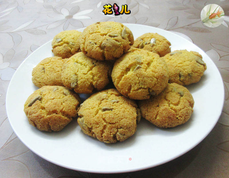 葵花籽仁玉米里桃酥饼的做法
