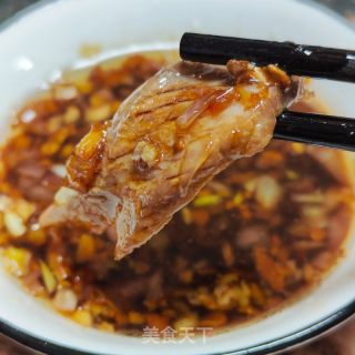 沙姜利剑切肉的做法步调：10