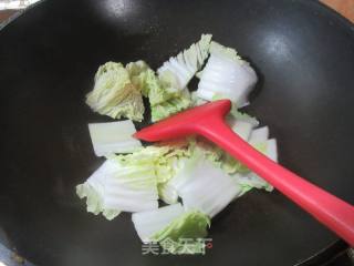 虾干明白菜荞麦里的做法步调：3