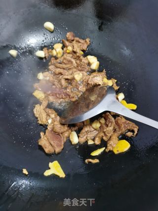 酸菜猪肉炒粉利（年糕）的做法步调：6