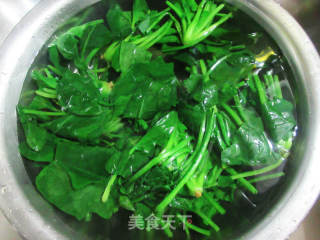 菠菜炒千张条的做法步调：7