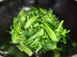 素炒青菜的做法步调：2