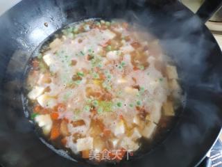 虾仁豆腐羹的做法步调：11
