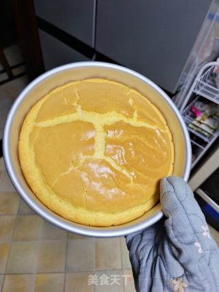 8微暇戚风蛋糕胚的做法步调：12
