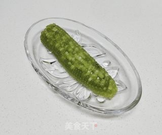 创意翡翠玉米（型)猪皮冻的做法步调：5