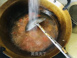 西白柿鸡蛋汤的做法步调：6