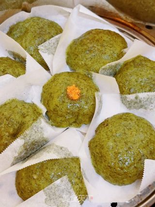 可盐可苦的艾草青团的做法步调：8