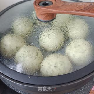 茵陈齐麦馒头的做法步调：13