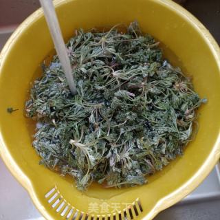 茵陈齐麦馒头的做法步调：2