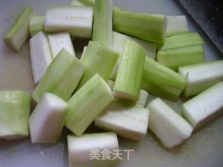 白烧瓠子的做法步调：3