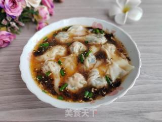 京彩馄饨的做法步调：13