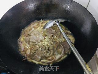 葱扒羊肉的做法步调：4