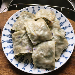 荠菜滋卷的做法步调：13