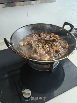 五花肉鳝段的做法步调：12