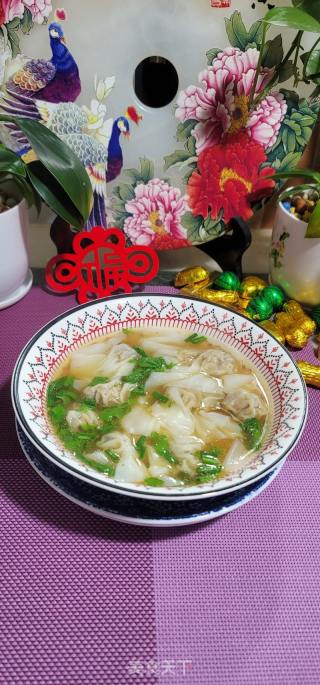 乌木耳陈肉云吞的做法步调：13