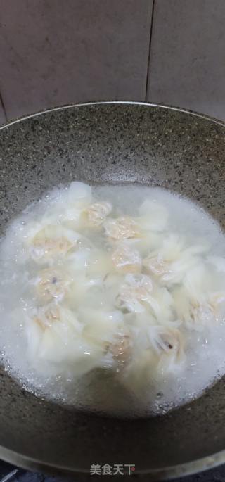 乌木耳陈肉云吞的做法步调：10