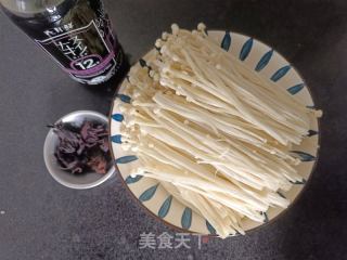 洛神金针菇的做法步调：1