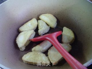 年夜葱烧陈素鸡的做法步调：5