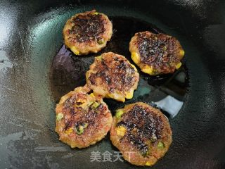 烧烤味时蔬肉饼的做法步调：8