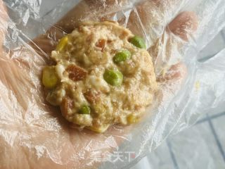 烧烤味时蔬肉饼的做法步调：4