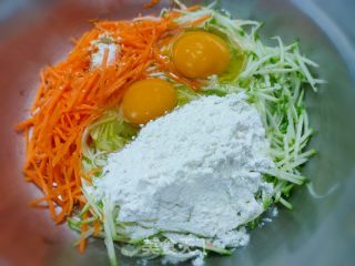 蔬菜鸡蛋饼的做法步调：4