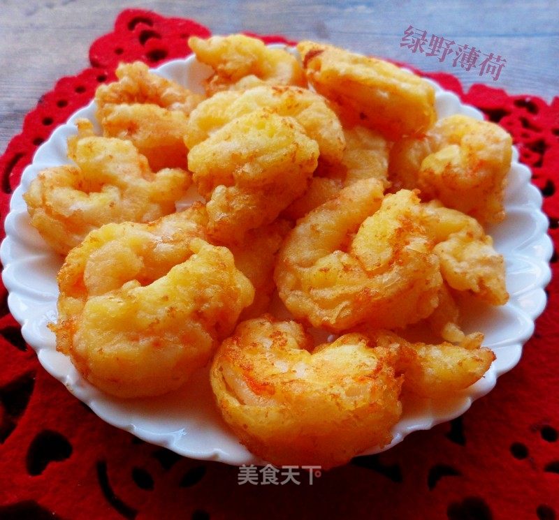 硬炸虾仁的做法