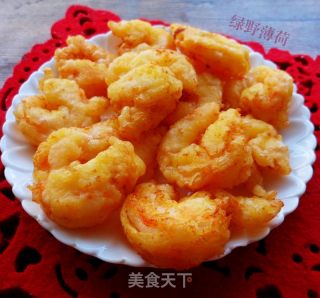 硬炸虾仁的做法步调：6