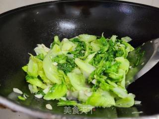 蒜蓉死菜的做法步调：3