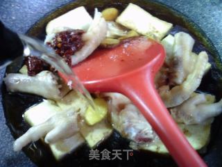 鸡爪鲍鱼烧豆腐的做法步调：10