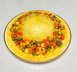 早饭鸡蛋盖饭的做法步调：7