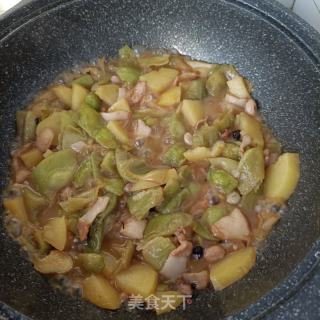 土豆炖油豆的做法步调：12
