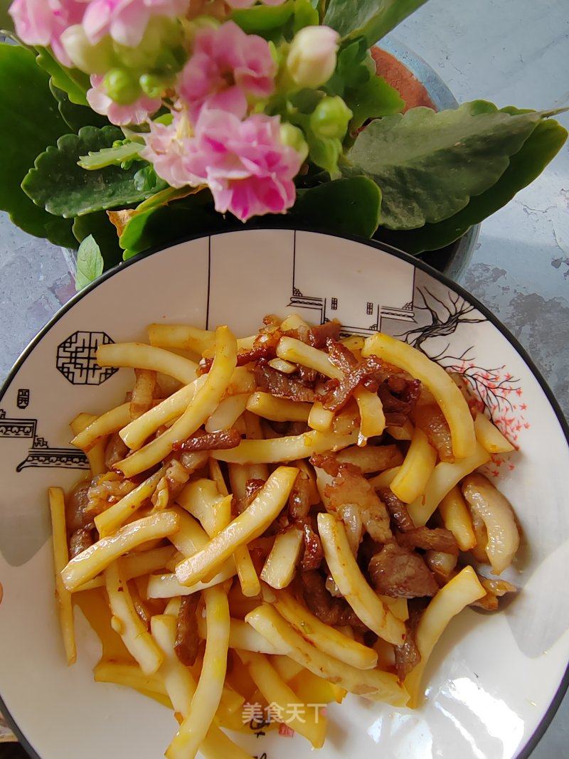 椰肉炒肉的做法