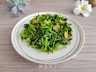 蒜喷鼻芝麻叶的做法步调：7