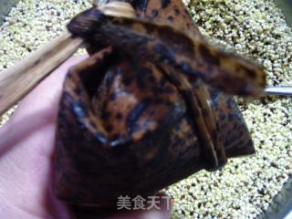 年夜黄米三色藜麦粽的做法步调：7