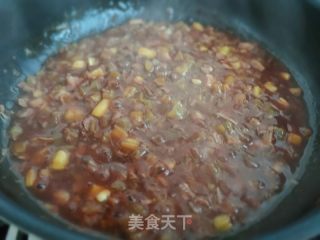 茄子牛肉挨卤里的做法步调：5